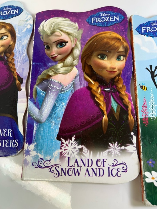 Lot of 3 Disney Frozen Books Forever Sisters, Land of Snow and Ice, Summer Bliss - Picture 3 of 12